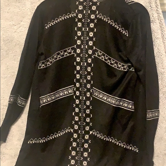 Rue21 Aztec pattern sheer cardigan - Picture 3 of 4